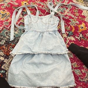 Denim dress